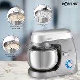 Bomann KM 6009 CB titán konyhai robotgép
