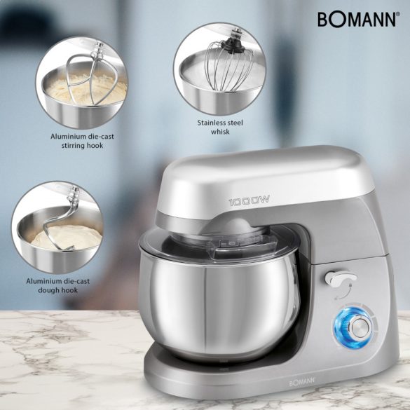 Bomann KM 6009 CB titán konyhai robotgép