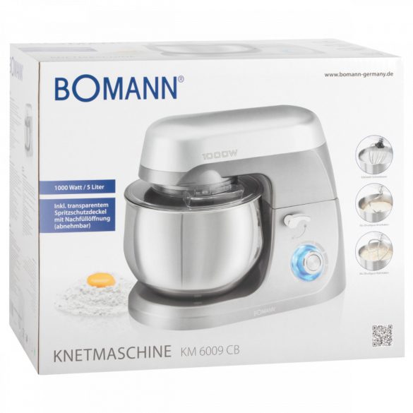 Bomann KM 6009 CB titán konyhai robotgép