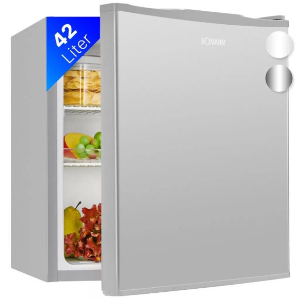 Bomann KB 7346 inox egyajtós hűtő