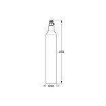 GROHE BLUE CO2 PALACK 425 G-OS (4 DARAB) (KEZDŐ KÉSZLET) 40422000