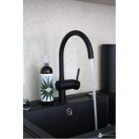 Grohe Minta mosogató csaptelep bársony fekete (32917KS0 )