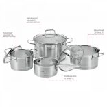 Profi Cook PC-KTS 1224 inox Edénykészlet 7db-os