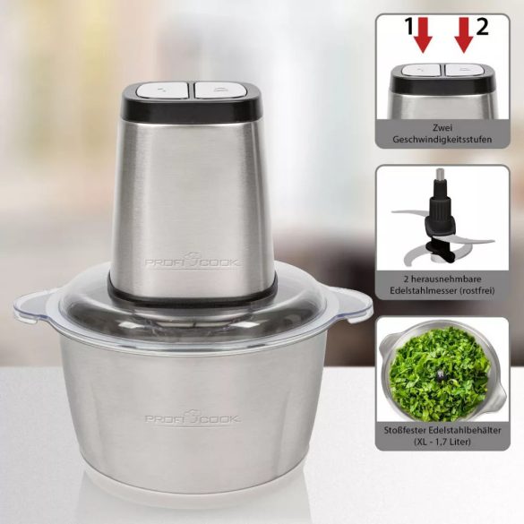 ProfiCook PC-MZ 1227 inox aprító