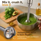 ProfiCook PC-SM 1317 botmixer rozsdamentes acél