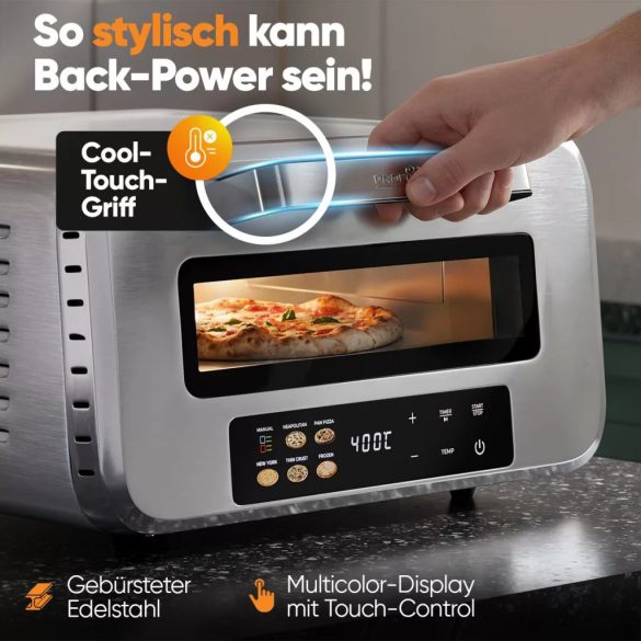ProfiCook PC-PO 1323 inox pizzasütő