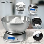 ProfiCook PC-KW 1040  tálas konyhamérleg