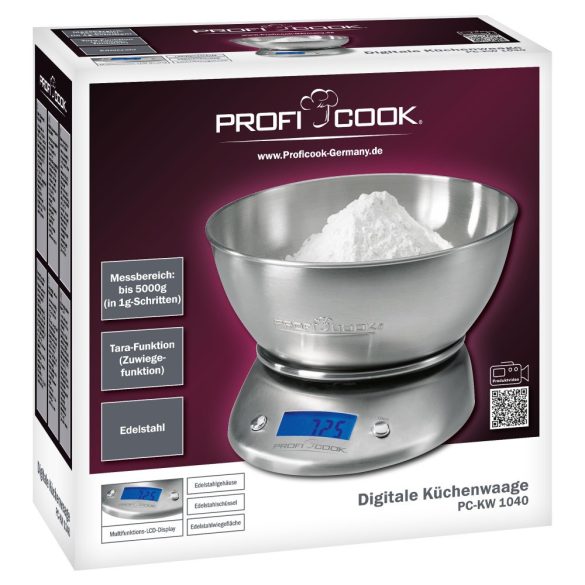 ProfiCook PC-KW 1040  tálas konyhamérleg