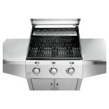 ProfiCook PC-GG 1057  ezüst grill, görgős gázgrill