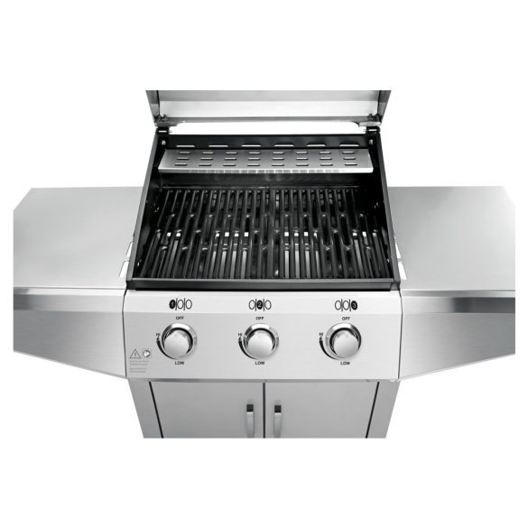 ProfiCook PC-GG 1057  ezüst grill, görgős gázgrill