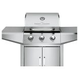 ProfiCook PC-GG 1057  ezüst grill, görgős gázgrill