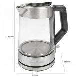 ProfiCook PC-WKS 1190 G inox vízforraló