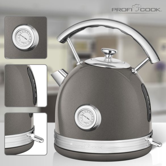 ProfiCook PC-WKS 1192 antracit vízforraló