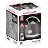 ProfiCook PC-WKS 1192 antracit vízforraló