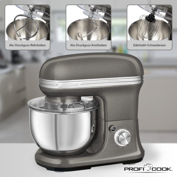 ProfiCook PC-KM 1197 antracit robotgép