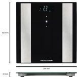 ProfiCare PC-PW 3007 FA 8 in 1 schwarz személymérleg