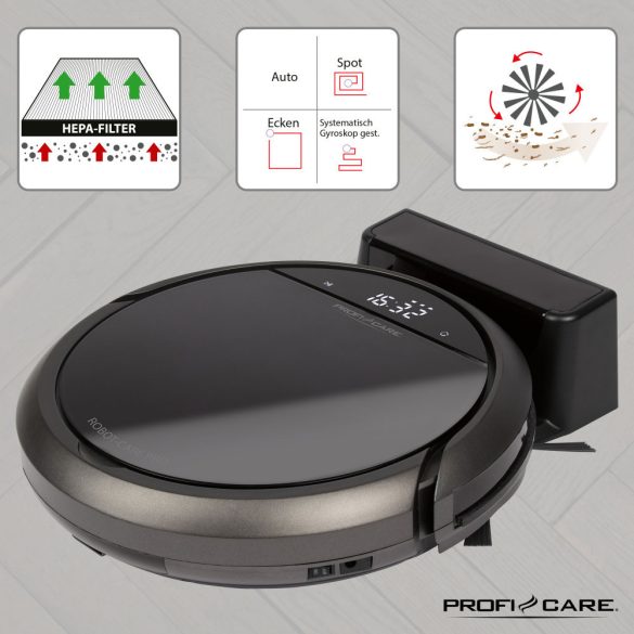 ProfiCare PC-BSR 3043 anthrazit robotporszívó