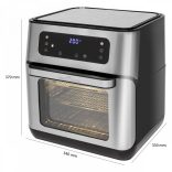 ProfiCook PC-FR 1200 H inox forrólevegős sütő