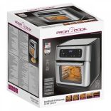 ProfiCook PC-FR 1200 H inox forrólevegős sütő