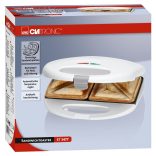 Clatronic ST 3477 fehér szendvics sütő