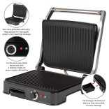 Clatronic KG 3487 fekete-inox 2.000W kontaktgril