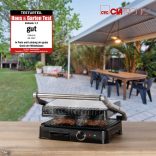 Clatronic KG 3487 fekete-inox 2.000W kontaktgril