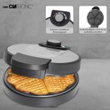 Clatronic WA 3492 fekete-inox gofrisütő
