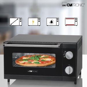 Clatronic MPO 3520 fekete 12L pizzasütő