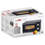 Clatronic MPO 3520 fekete 12L pizzasütő