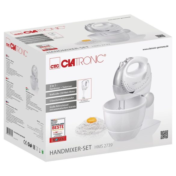 Clatronic HMS 2739  tálas mixer