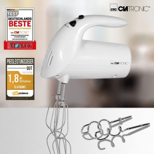 Clatronic HM 3014 fehér 250W kézi mixer