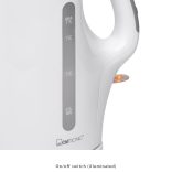 Clatronic WK 3445 fehér 1,7L 2200W vízforraló