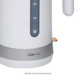 Clatronic WK 3452 fehér 1,8L 2200W vízforraló