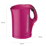 Clatronic WK 3445 áfonya 1,7L 2200W vízforraló