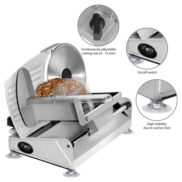 Clatronic MA 3585 ezüst 150W szeletelőgép