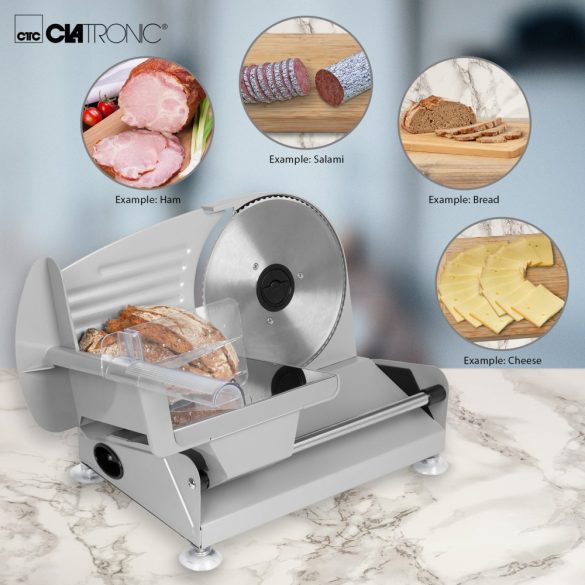 Clatronic MA 3585 ezüst 150W szeletelőgép