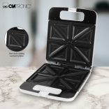 Clatronic ST 3629 fehér 4 fach szendvics sütő