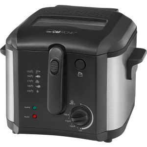 Clatronic FR 3649 fekete 2,5L 1600W olajsütő