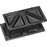 Clatronic ST/WA 3670 fekete-inox 3 in 1 szendvics sütő szett