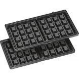 Clatronic ST/WA 3670 fekete-inox 3 in 1 szendvics sütő szett