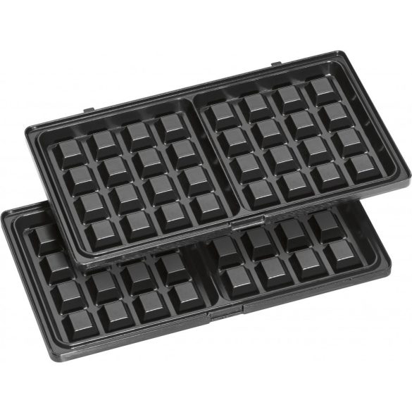 Clatronic ST/WA 3670 fekete-inox 3 in 1 szendvics sütő szett