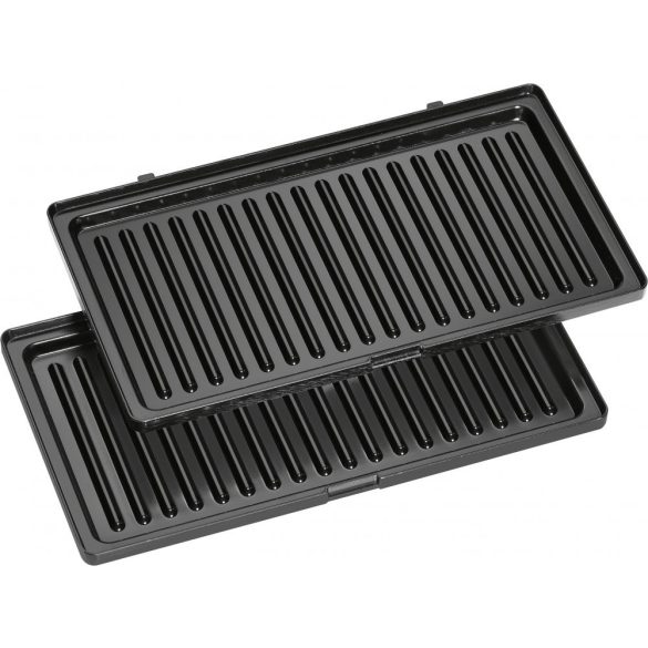 Clatronic ST/WA 3670 fekete-inox 3 in 1 szendvics sütő szett