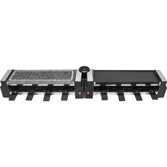 Clatronic RG 3678 fekete 8 Pfännchen raclette grill