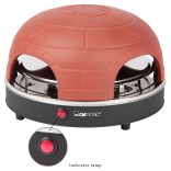 Clatronic PO 3681 Terrakotta 900W pizzasütő