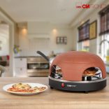 Clatronic PO 3681 Terrakotta 900W pizzasütő