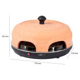 Clatronic PO 3682 Terrakotta 1100W pizzasütő