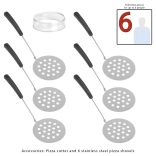 Clatronic PO 3682 Terrakotta 1100W pizzasütő