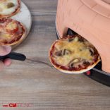 Clatronic PO 3682 Terrakotta 1100W pizzasütő