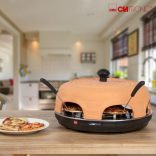 Clatronic PO 3682 Terrakotta 1100W pizzasütő