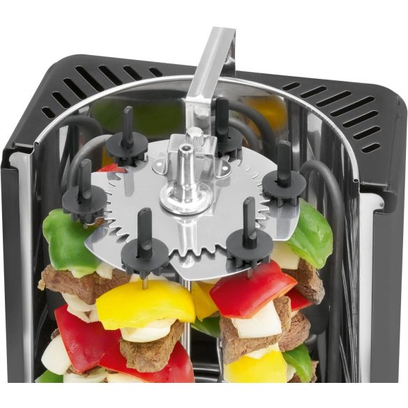 Clatronic DVG 3686 fekete 1400W álló grill